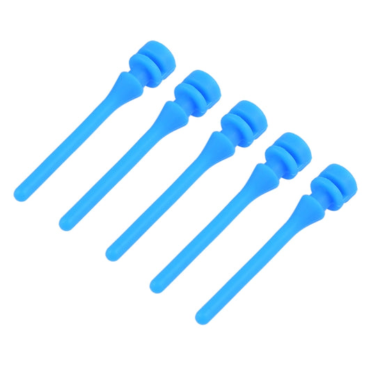 60 PCS 40mm Anti Vibration Soft Damping Nail Rubber Silicone Computer Fan Screw (Blue) - Fan Cooling by buy2fix | Online Shopping UK | buy2fix