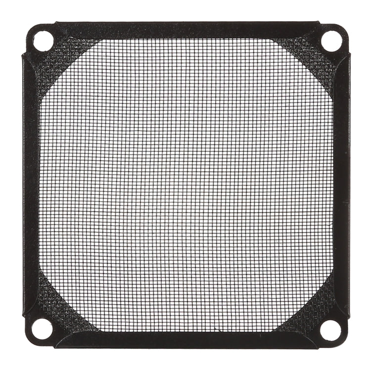 8cm Black Fan Dust Filter Computer Fan Aluminum Dustproof Cover by buy2fix