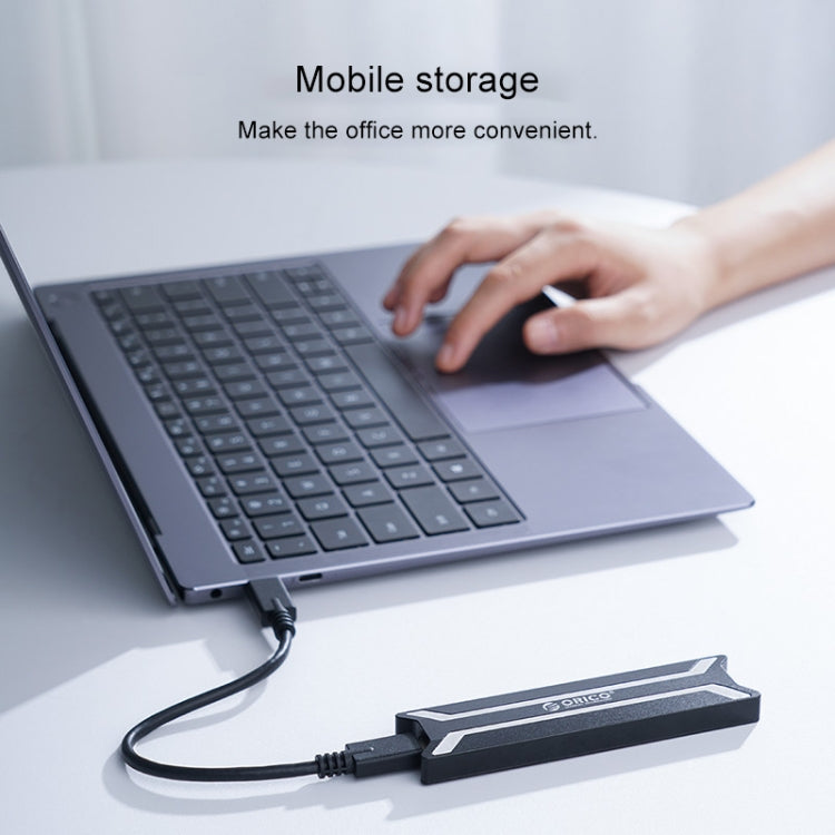 ORICO PBM2 NVMe M.2 SSD Case Type C USB 3.1 Enclosure Hard Drive Disk Box (10Gbps) - External Solid State Drives by ORICO | Online Shopping UK | buy2fix