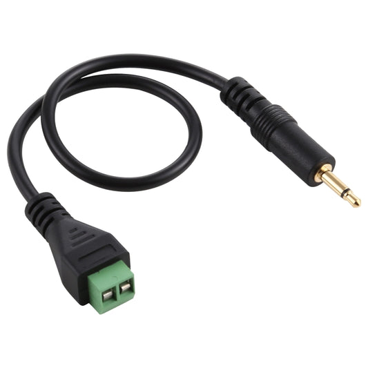 3.5mm Male to 2 Pin Pluggable Terminals Solder-free Connector Solderless Connection Adapter Cable, Length: 30cm - Microphone Audio Cable & Connector by buy2fix | Online Shopping UK | buy2fix