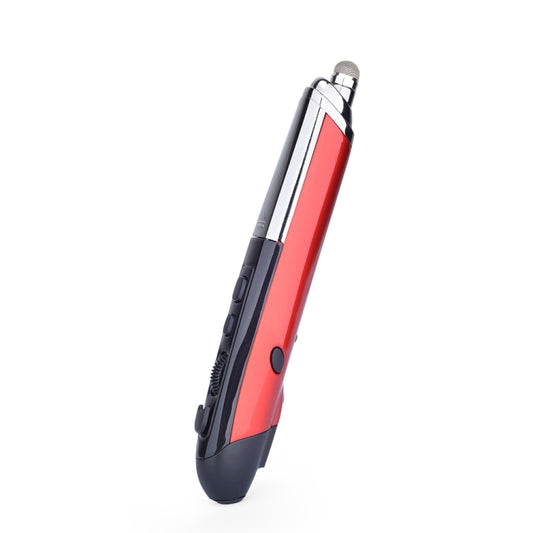 PR-08 6-keys Smart Wireless Optical Mouse with Stylus Pen & Laser Function (Red) by buy2fix