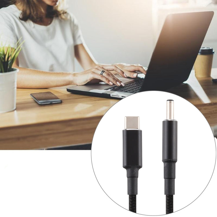 4.5x3.0mm Male to USB-C / Type-C Male Charging Cable For Dell by buy2fix