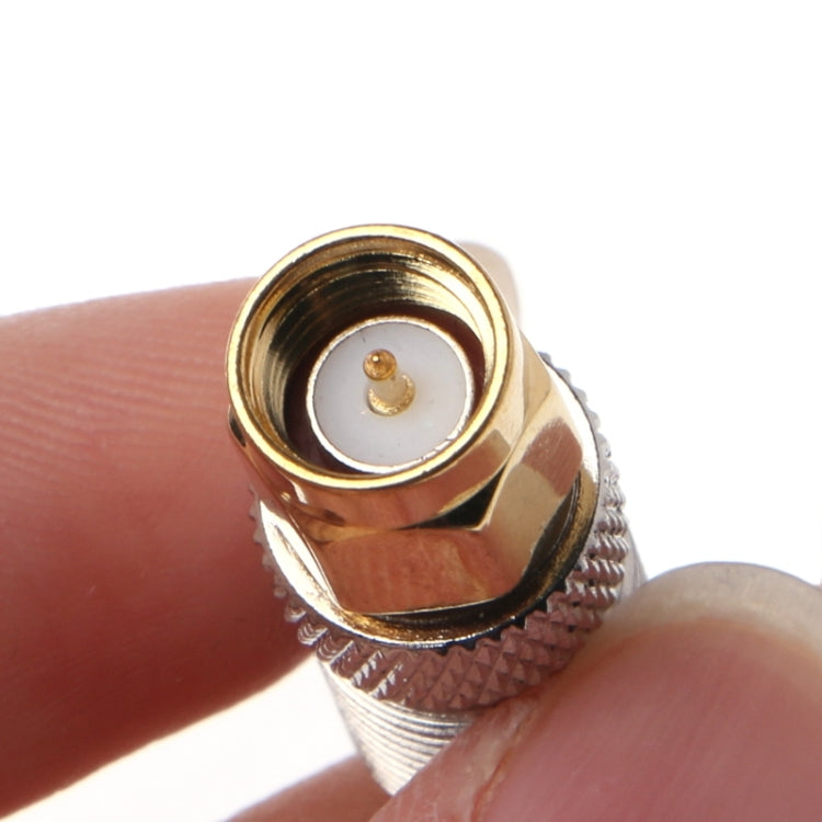 2 PCS SMA Male to F Female RF Coaxial Connector - DVB-T & Simulation Antenna by buy2fix | Online Shopping UK | buy2fix