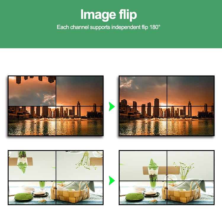 NK-BT88 4K 3X3 HDMI Video Wall Controller Multi-screen Splicing Processor with Remote Controller, EU Plug - Splitter by buy2fix | Online Shopping UK | buy2fix