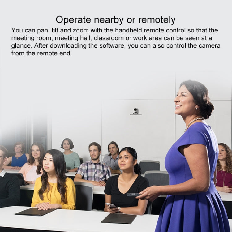 Logitech CC2900EP HD 1080P 10X Lossless Zoom Corporate Conference Camera, EU Plug by Logitech