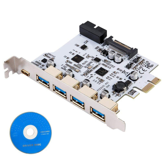 USB3.0 Type-C / USB-C Front Riser Card Dual Core Desktop Computer Motherboard (White) - Motherboard by buy2fix | Online Shopping UK | buy2fix