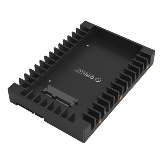 ORICO 1125SS SATA 3.0 Fast Transfer Speed 2.5 to 3.5 inch Hard Drive Caddy / Convertor Enclosure(Black) - Caddies & Enclosures by ORICO | Online Shopping UK | buy2fix