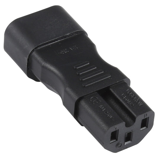 C13 to C15 Groove AC Power Plug Adapter Converter Socket - Universal Power Adapter by buy2fix | Online Shopping UK | buy2fix