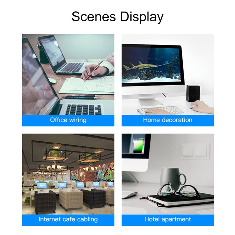 RJ45 Male to Female Converter Straight Extension Adapter for Cat5 Cat6 LAN Ethernet Network Cable by buy2fix