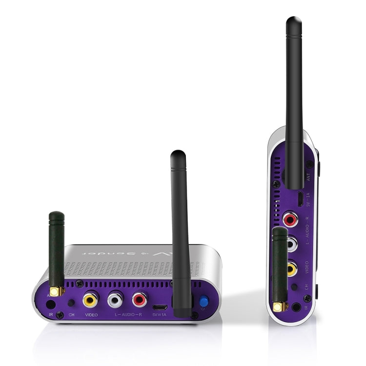 Measy AV230 2.4GHz Wireless Audio / Video Transmitter and Receiver with Infrared Return Function, Transmission Distance: 300m, EU Plug - Set Top Box & Accessories by buy2fix | Online Shopping UK | buy2fix