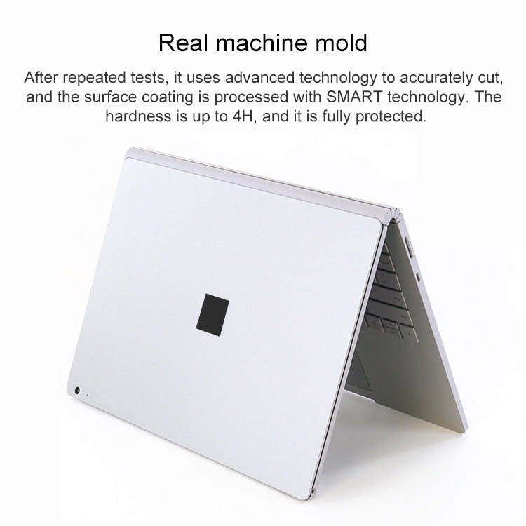 4 in 1 Notebook Shell Protective Film Sticker Set for Microsoft Surface Book 13.5 inch(Grey) - Screen & Keyboard Cover by buy2fix | Online Shopping UK | buy2fix
