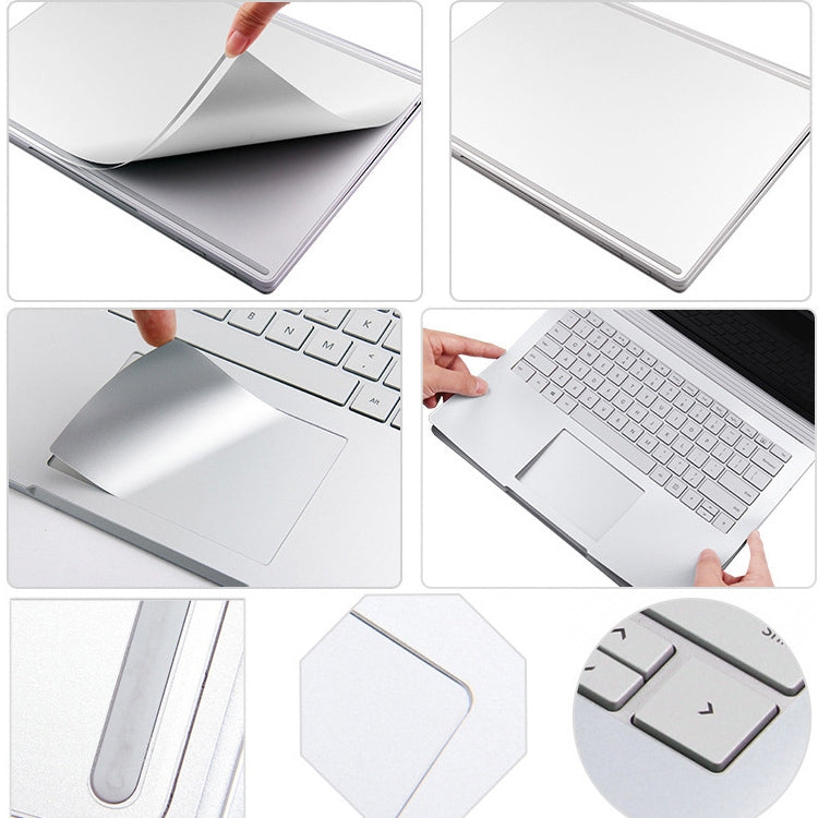 4 in 1 Notebook Shell Protective Film Sticker Set for Microsoft Surface Book 13.5 inch(Gold) - Screen & Keyboard Cover by buy2fix | Online Shopping UK | buy2fix