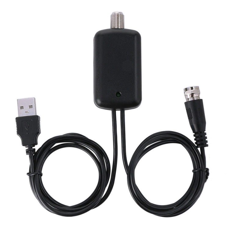 USB Connector Signal Booster Amplifier + IEC Converter Head - DVB-T & Simulation Antenna by buy2fix | Online Shopping UK | buy2fix