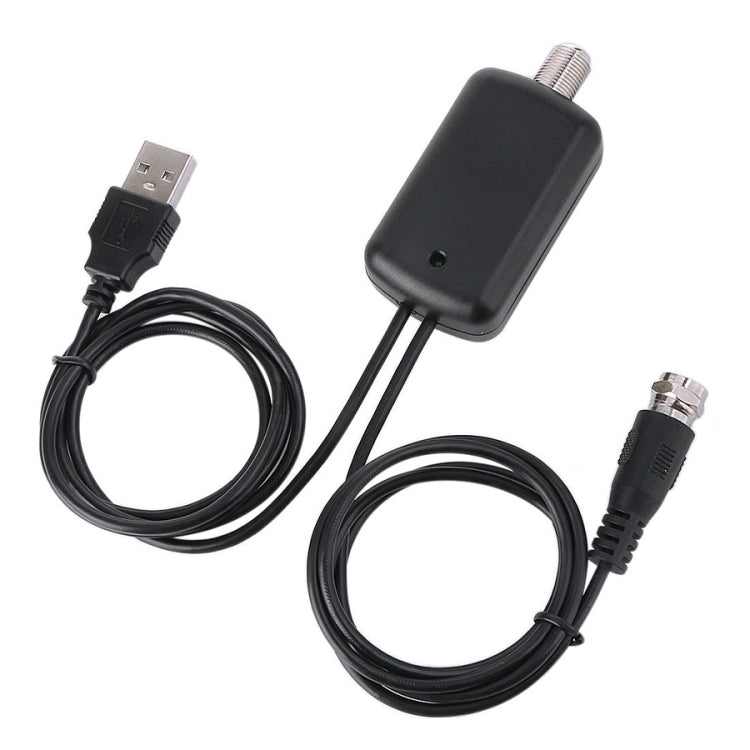 USB Connector Signal Booster Amplifier + IEC Converter Head - DVB-T & Simulation Antenna by buy2fix | Online Shopping UK | buy2fix