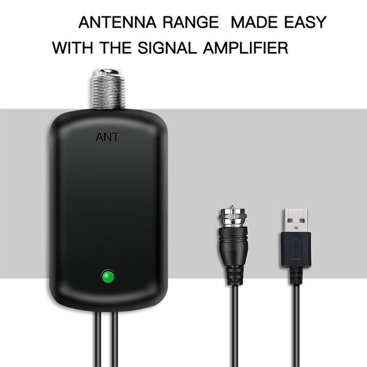 USB Connector Signal Booster Amplifier + IEC Converter Head - DVB-T & Simulation Antenna by buy2fix | Online Shopping UK | buy2fix
