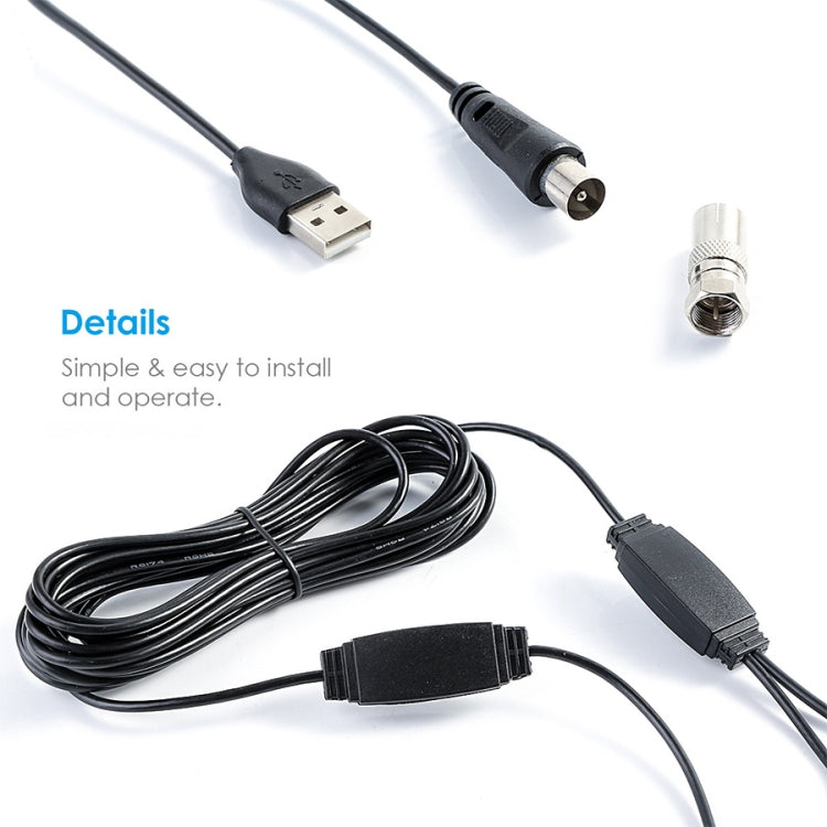 DVB-T CMMB DTMB Antenna Amplifier Car TV Digital Antenna - DVB-T & Simulation Antenna by buy2fix | Online Shopping UK | buy2fix