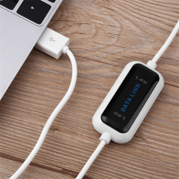High Speed USB PC to PC Online Share Data Link Net Direct File Transfer Bridge Cable, Length: 1.75m by buy2fix