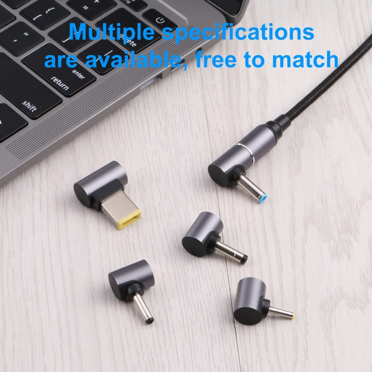 5.5 x 2.1mm Female to 8 Pin Magnetic DC Round Head Free Plug Charging Adapter Cable by buy2fix