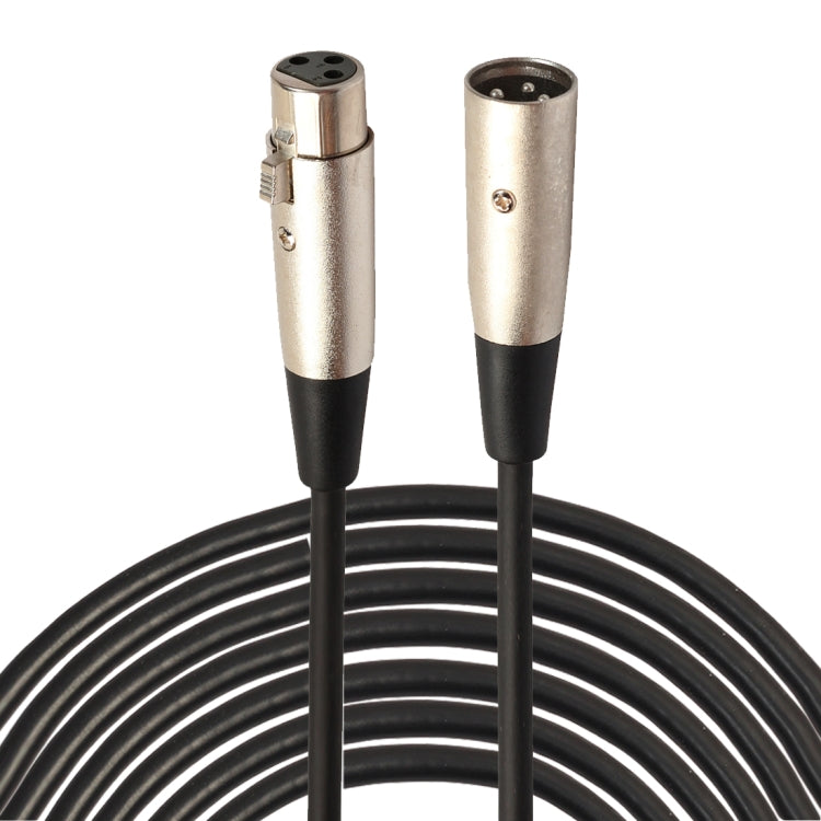 15m 3-Pin XLR Male to XLR Female MIC Shielded Cable Microphone Audio Cord - Microphone Audio Cable & Connector by buy2fix | Online Shopping UK | buy2fix