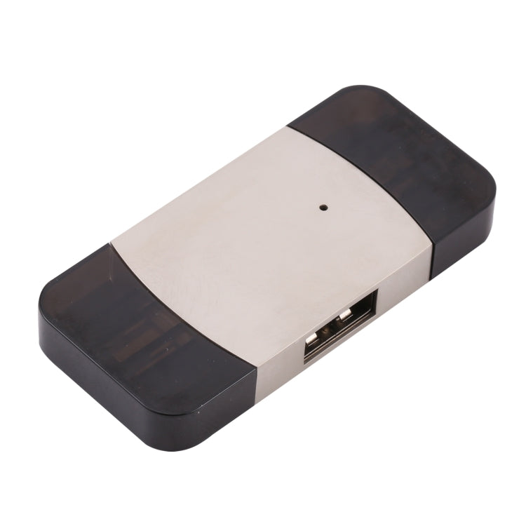 4 In 1 Type-C / USB-C + 8 Pin + Dual USB Multi-function Adapter with Dual OTG Function - Cable & Adapters by buy2fix | Online Shopping UK | buy2fix
