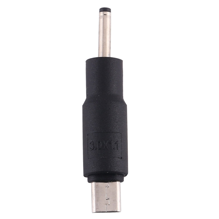 10 PCS 3.0 x 1.1mm to Micro USB DC Power Plug Connector - Universal Power Adapter by buy2fix | Online Shopping UK | buy2fix
