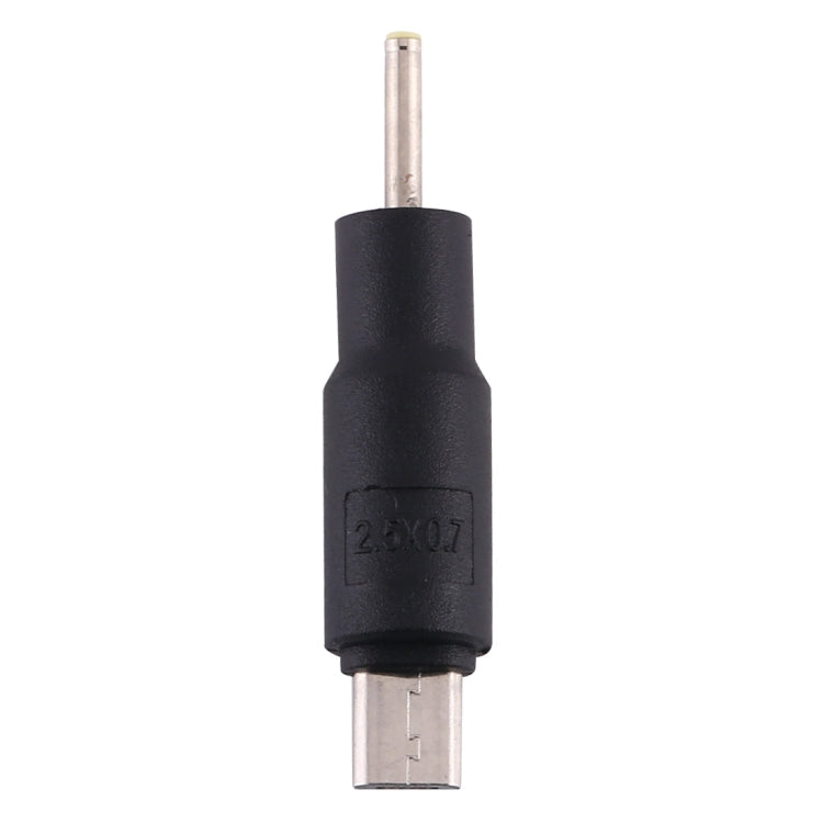 10 PCS 2.5 x 0.7mm to Micro USB DC Power Plug Connector - Universal Power Adapter by buy2fix | Online Shopping UK | buy2fix