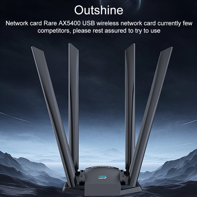 COMFAST CF-975AX 5400Mbps USB3.0 WiFi6 Dual Frequency Free Drive Network Card by COMFAST