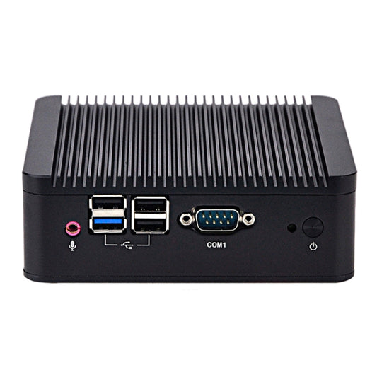 Fanless Mini Industrial Control PC with 4 USB Ports & RS-232 COM Port, 8GB RAM, Intel Celeron N2920 2.0GHz Quard Core, Support Bluetooth 4.0 & 2.4G / 5.0G Dual-band WiFi(Black) by buy2fix