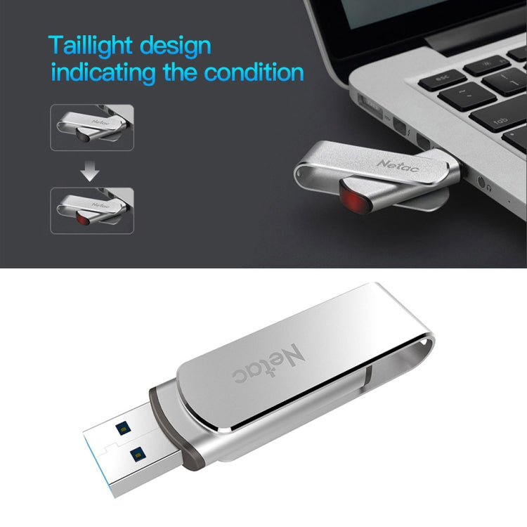 Netac U388 128GB USB 3.0 Twister Secure Encryption Flash Disk by Netac