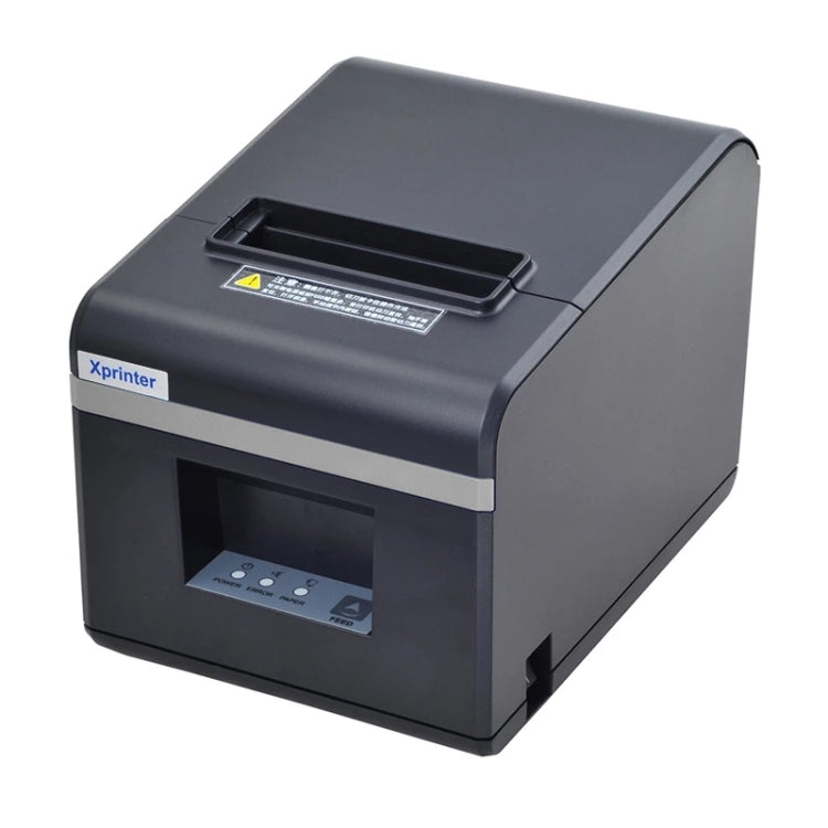 Xprinter N160II USB+WIFI Interface 80mm 160mm/s Automatic Thermal Receipt Printer, UK Plug - Receipt Printers by Xprinter | Online Shopping UK | buy2fix