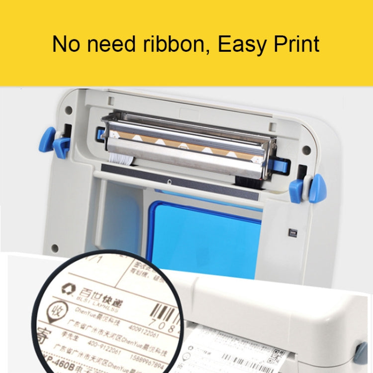 Xprinter XP-460B USB Port Thermal Automatic Calibration Barcode Printer - Receipt Printers by Xprinter | Online Shopping UK | buy2fix