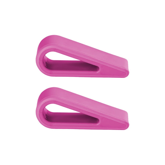 2 PCS Simple Notebook Computer Bracket Adjustable Height Increase Heat Dissipation Base Pad Holder (Rose Red) - Laptop Stand by buy2fix | Online Shopping UK | buy2fix