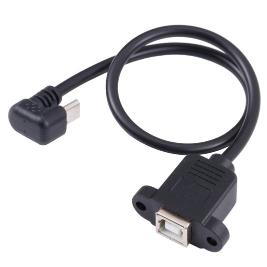 Micro USB Male to B-type Square Print Port Female Connector Cable by buy2fix