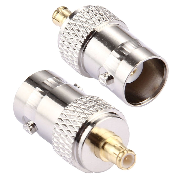 2 PCS BNC Female to MCX Male Connector - Connector by buy2fix | Online Shopping UK | buy2fix