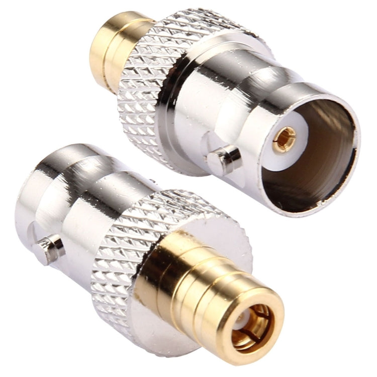 2 PCS BNC Female to SMB Female Connector - Connector by buy2fix | Online Shopping UK | buy2fix