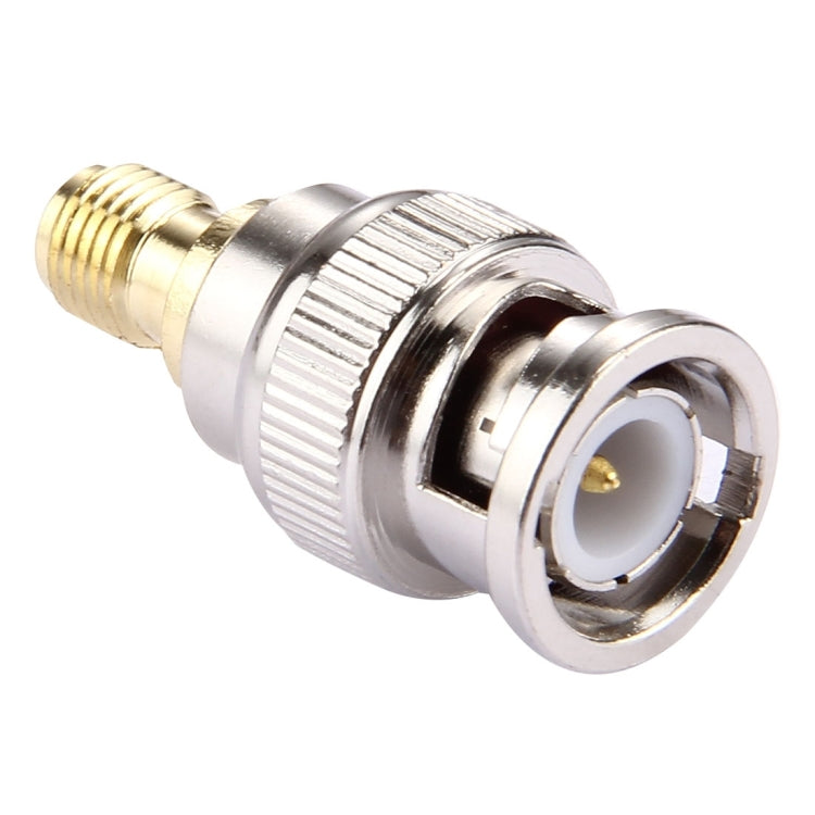 2 PCS BNC Male to SMA Female Connector - Connector by buy2fix | Online Shopping UK | buy2fix