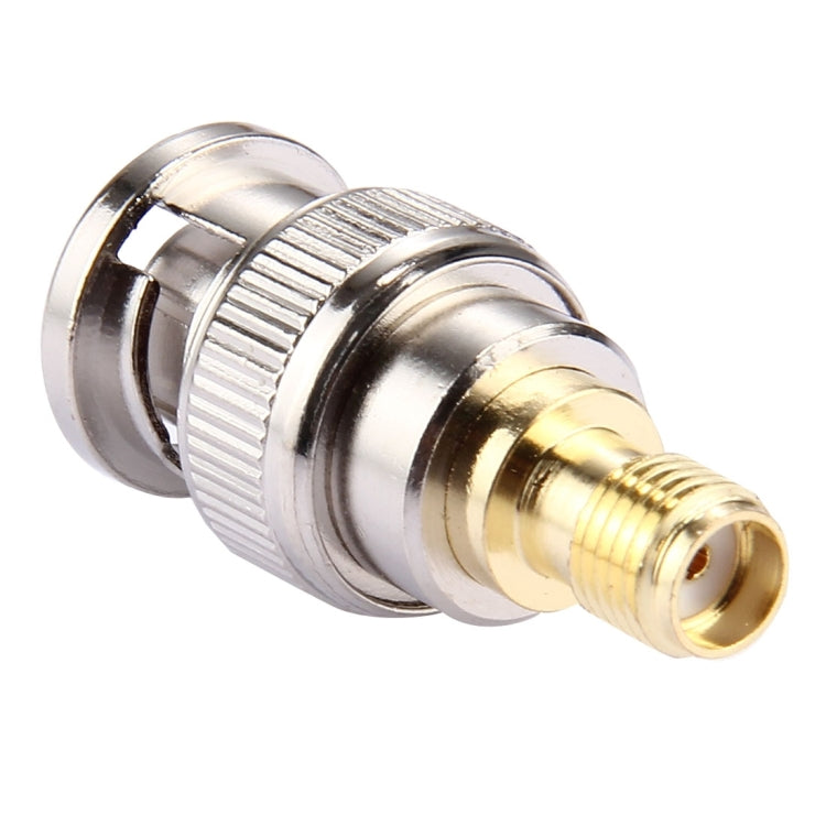 2 PCS BNC Male to SMA Female Connector - Connector by buy2fix | Online Shopping UK | buy2fix