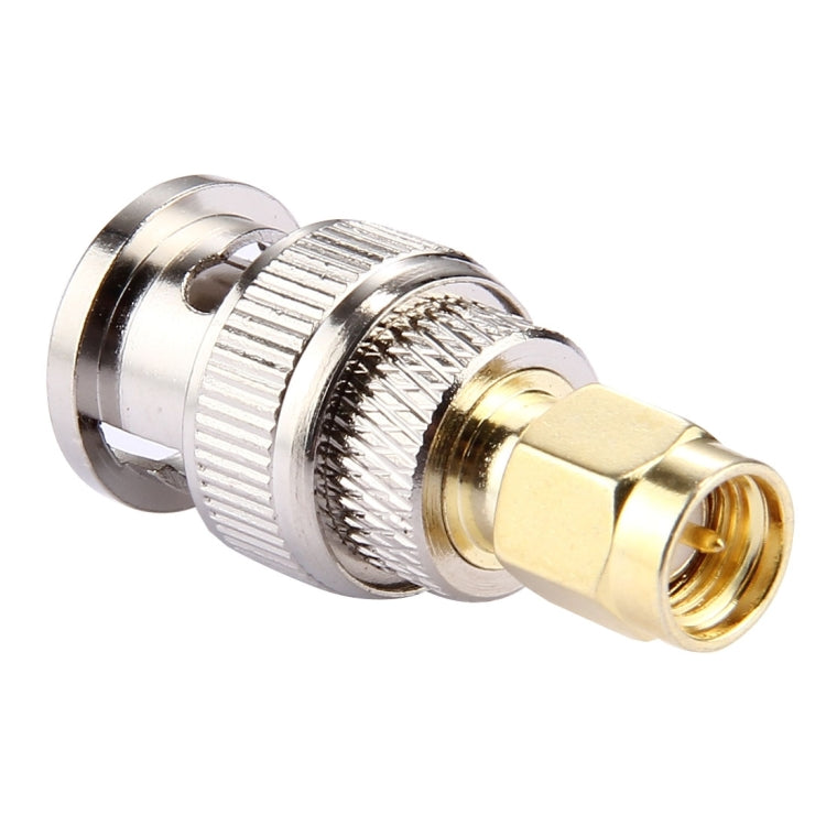 2 PCS BNC Male to SMA Male Connector - Connector by buy2fix | Online Shopping UK | buy2fix