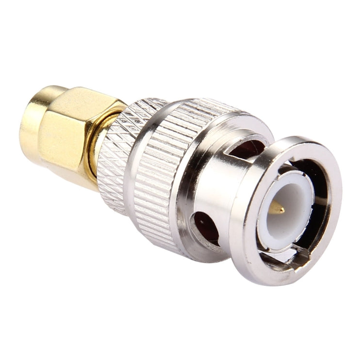 2 PCS BNC Male to SMA Male Connector - Connector by buy2fix | Online Shopping UK | buy2fix