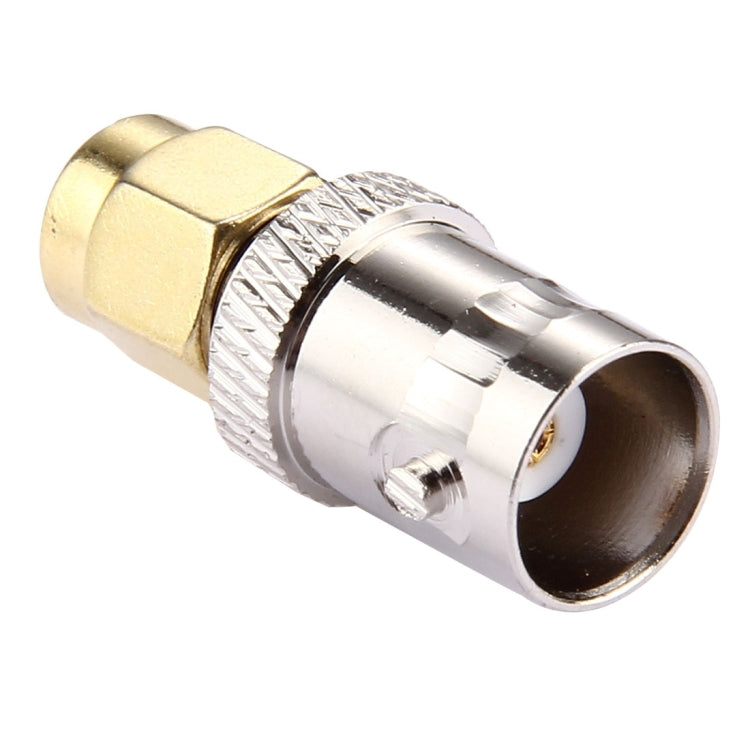 2 PCS BNC Female to SMA Male Connector - Connector by buy2fix | Online Shopping UK | buy2fix
