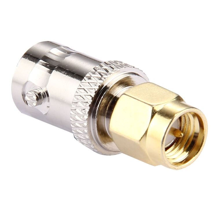 2 PCS BNC Female to SMA Male Connector - Connector by buy2fix | Online Shopping UK | buy2fix