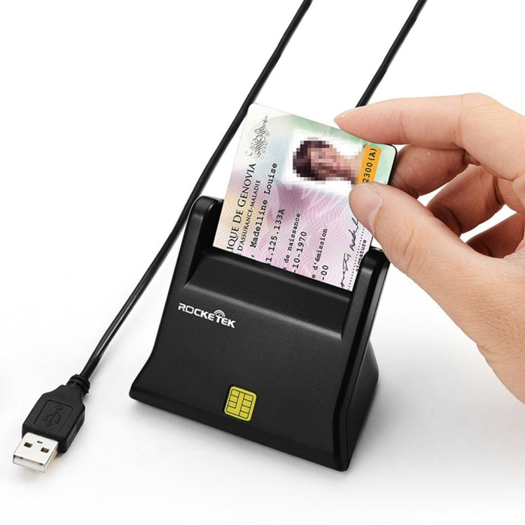 ROCKETEK SCR2 CAC ID SIM Chip Smart Card Reader - by ROCKETEK | Online Shopping UK | buy2fix