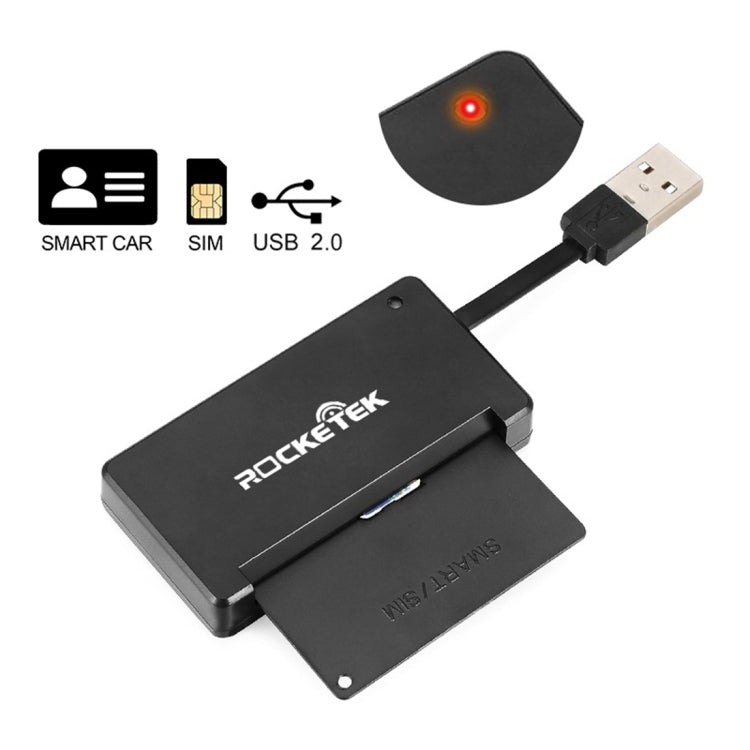 ROCKETEK SCR3 CAC ID SIM Chip Smart Card Reader - by ROCKETEK | Online Shopping UK | buy2fix