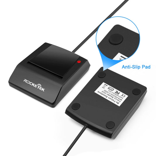 ROCKETEK RT-SCR4 CAC IC SIM Chip Smart Card Reader by ROCKETEK