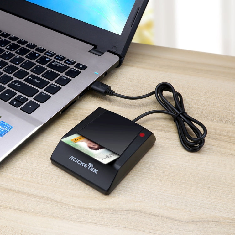 ROCKETEK RT-SCR4 CAC IC SIM Chip Smart Card Reader - by ROCKETEK | Online Shopping UK | buy2fix