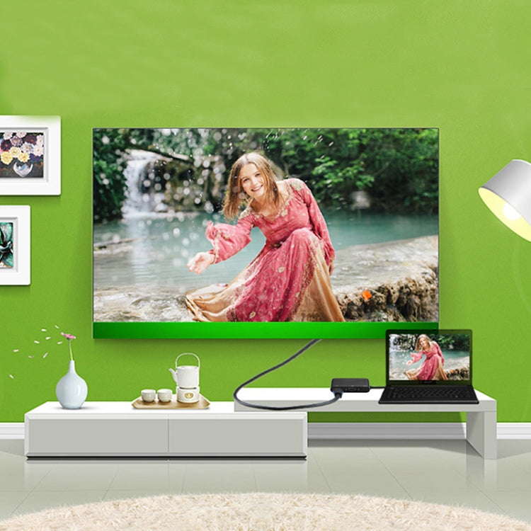 V83 USB-C / Type-C to 4K HDMI / VGA + 3.5mm Audio + USB Multi-function Adapter by buy2fix