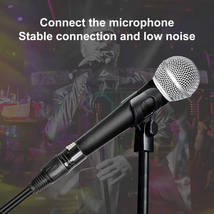 30cm Metal Head 3 Pin XLR CANNON Female to 2 RCA Male Audio Connector Adapter Cable for Microphone / Audio Equipment - Microphone Audio Cable & Connector by buy2fix | Online Shopping UK | buy2fix