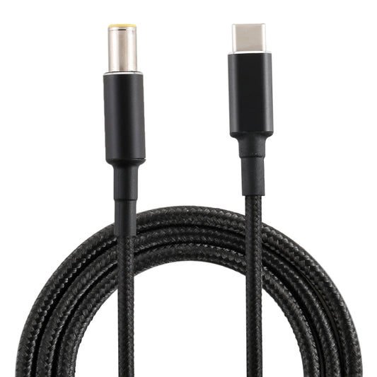 PD 100W 7.9 x 5.0mm Male to USB-C / Type-C Male Nylon Weave Power Charge Cable, Cable Length: 1.7m - For Lenovo by buy2fix | Online Shopping UK | buy2fix