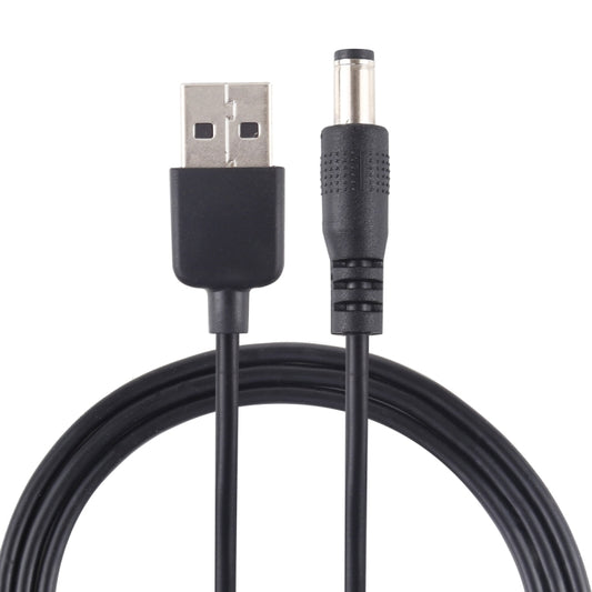 3A USB to 5.5 x 2.1mm DC Power Plug Cable, Length: 1m - Universal Power Adapter by buy2fix | Online Shopping UK | buy2fix