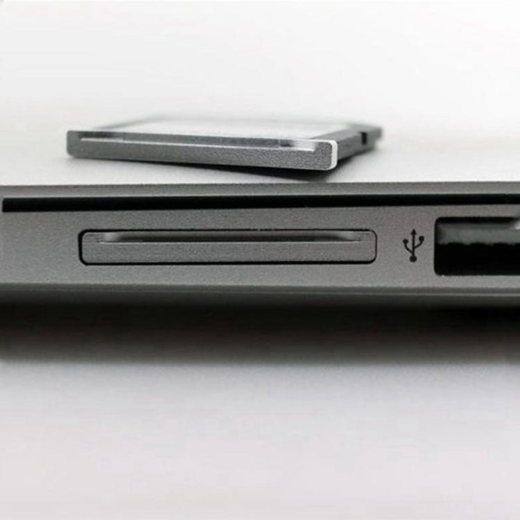 BASEQI Hidden Aluminum Alloy SD Card Case for Lenovo Ideapad 320S Laptop - Card Case by buy2fix | Online Shopping UK | buy2fix